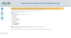 Desktop Screenshot of bestforums.org